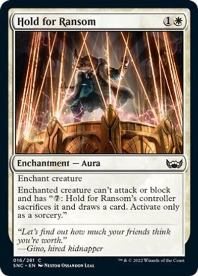 Hold for Ransom Streets of New Capenna Magic card