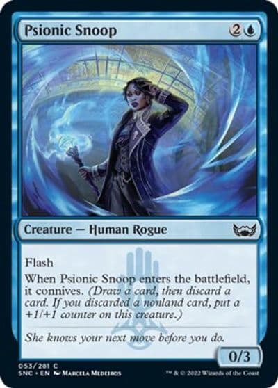 Psionic Snoop Streets of New Capenna Magic card