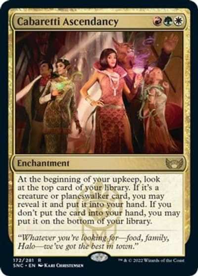 Cabaretti Ascendancy Streets of New Capenna Magic card