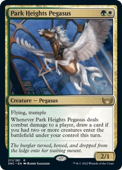 Park Heights Pegasus Streets of New Capenna Magic card