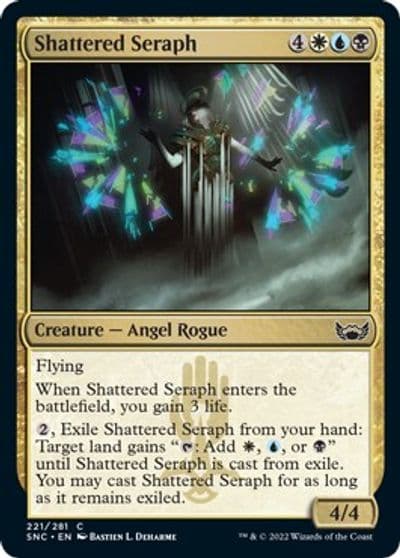 Shattered Seraph Streets of New Capenna Magic card