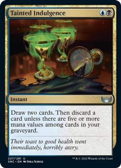 Tainted Indulgence Streets of New Capenna Magic card