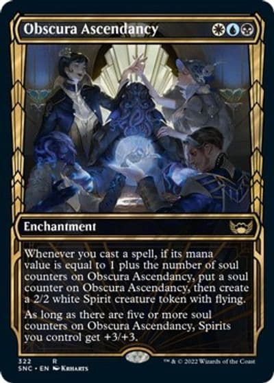 Obscura Ascendancy Showcase Streets of New Capenna Magic card
