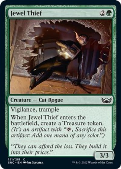 Jewel Thief Streets of New Capenna Magic card
