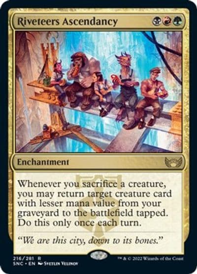 Riveteers Ascendancy Streets of New Capenna Magic card