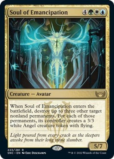 Soul of Emancipation Streets of New Capenna Magic card