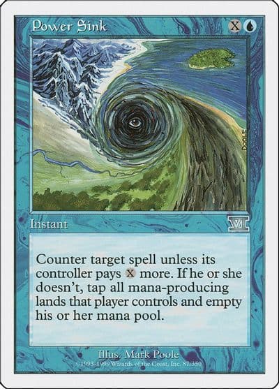Power Sink Classic Sixth Edition Magic card