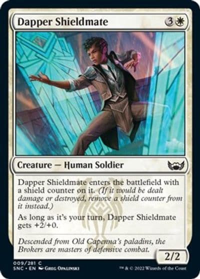 Dapper Shieldmate Streets of New Capenna Magic card