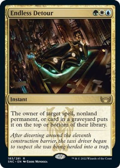 Endless Detour Streets of New Capenna Magic card