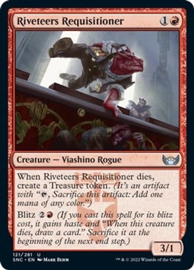 Riveteers Requisitioner Streets of New Capenna Magic card