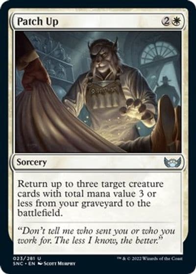 Patch Up Streets of New Capenna Magic card