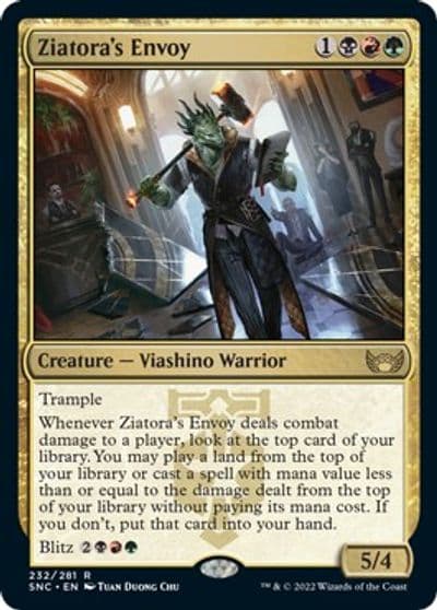 Ziatoras Envoy Streets of New Capenna Magic card