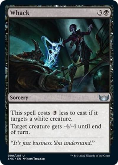 Whack Streets of New Capenna Magic card