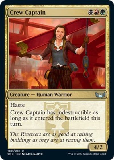 Crew Captain Streets of New Capenna Magic card
