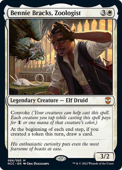 Bennie Bracks Zoologist Commander: Streets of New Capenna Magic card