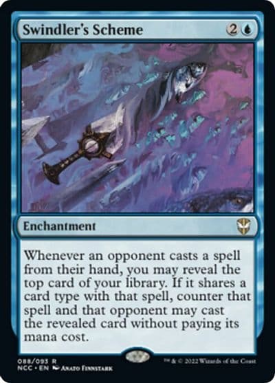 Swindlers Scheme Commander: Streets of New Capenna Magic card