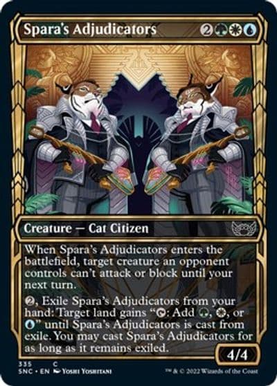 Sparas Adjudicators Showcase Streets of New Capenna Magic card
