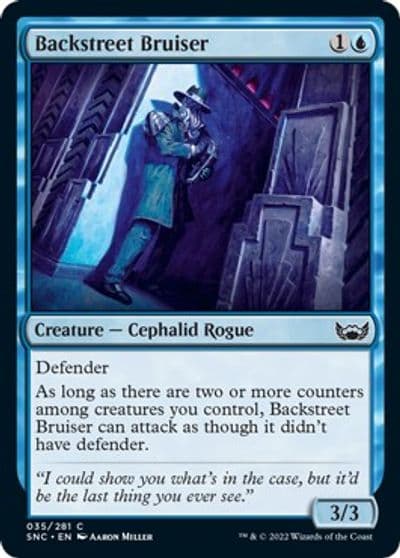 Backstreet Bruiser Streets of New Capenna Magic card
