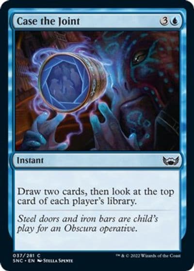 Case the Joint Streets of New Capenna Magic card