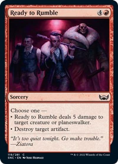 Ready to Rumble Streets of New Capenna Magic card