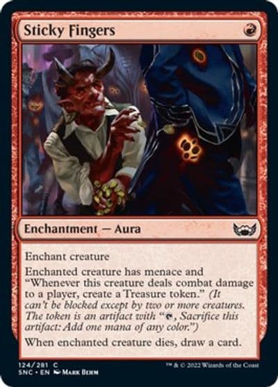 Sticky Fingers Streets of New Capenna Magic card