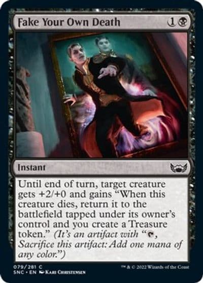 Fake Your Own Death Streets of New Capenna Magic card