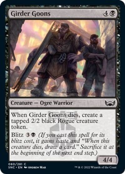 Girder Goons Streets of New Capenna Magic card