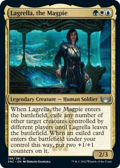 Lagrella the Magpie Streets of New Capenna Magic card