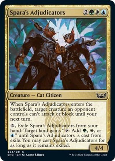 Sparas Adjudicators Streets of New Capenna Magic card