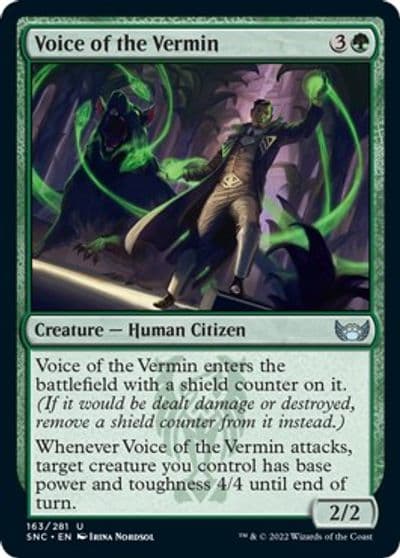 Voice of the Vermin Streets of New Capenna Magic card