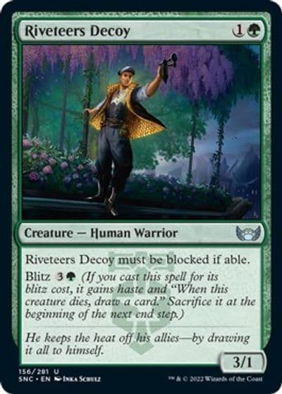 Riveteers Decoy Streets of New Capenna Magic card