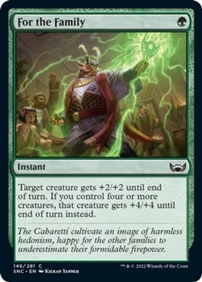 For the Family Streets of New Capenna Magic card