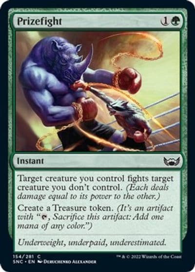 Prizefight Streets of New Capenna Magic card