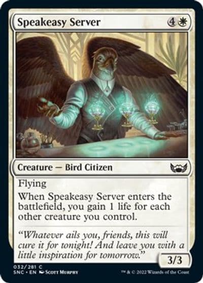 Speakeasy Server Streets of New Capenna Magic card
