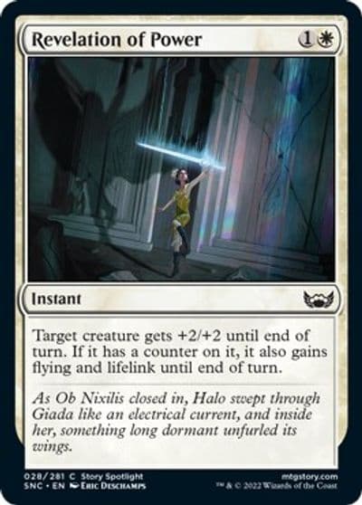 Revelation of Power Streets of New Capenna Magic card