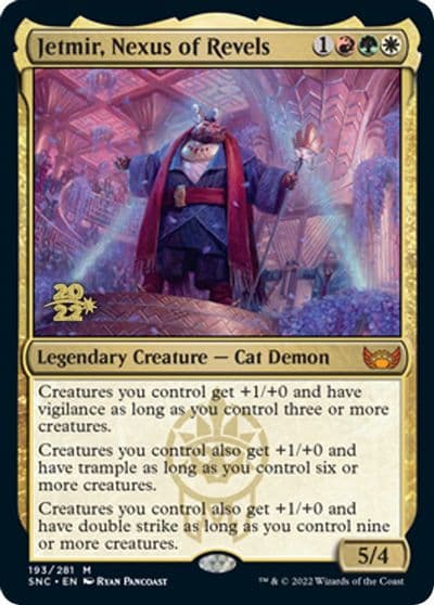 Jetmir Nexus of Revels Prerelease Cards Magic card