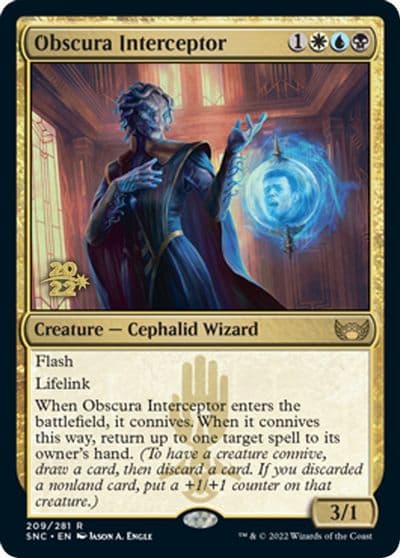 Obscura Interceptor Prerelease Cards Magic card