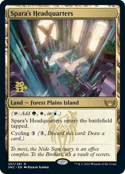 Sparas Headquarters Prerelease Cards Magic card