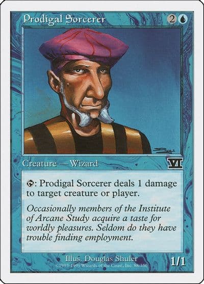 Prodigal Sorcerer Classic Sixth Edition Magic card