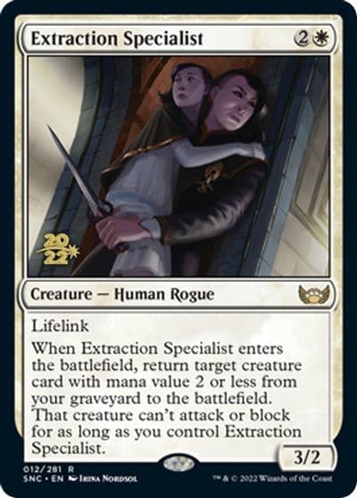 Extraction Specialist Prerelease Cards Magic card