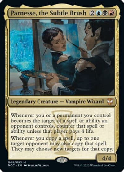 Parnesse the Subtle Brush Commander: Streets of New Capenna Magic card