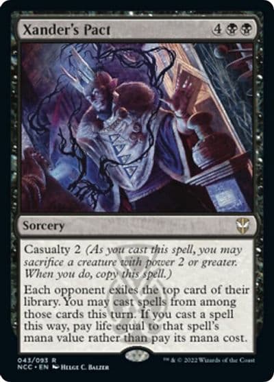 Xanders Pact Commander: Streets of New Capenna Magic card