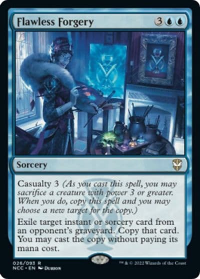 Flawless Forgery Commander: Streets of New Capenna Magic card