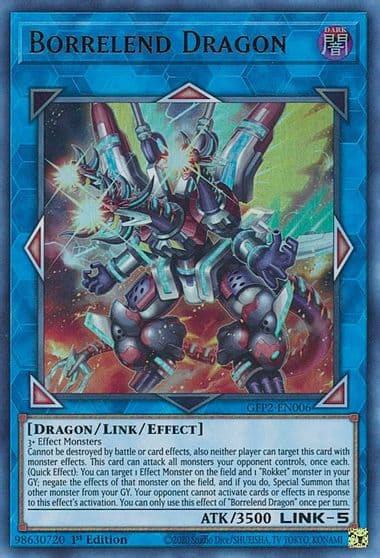 Borrelend Dragon Ghosts From the Past: The 2nd Haunting Yu-Gi-Oh! card