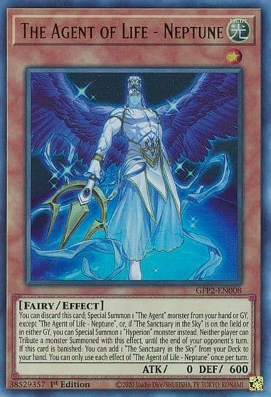 The Agent of Life Neptune Ghosts From the Past: The 2nd Haunting Yu-Gi-Oh! card