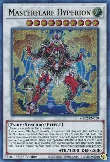 Masterflare Hyperion Ghosts From the Past: The 2nd Haunting Yu-Gi-Oh! card