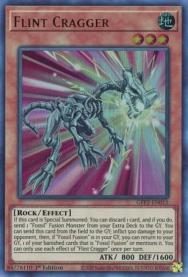 Flint Cragger Ghosts From the Past: The 2nd Haunting Yu-Gi-Oh! card