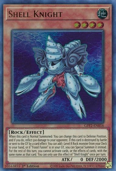 Shell Knight Ghosts From the Past: The 2nd Haunting Yu-Gi-Oh! card