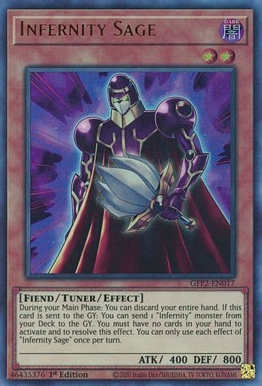 Infernity Sage Ghosts From the Past: The 2nd Haunting Yu-Gi-Oh! card