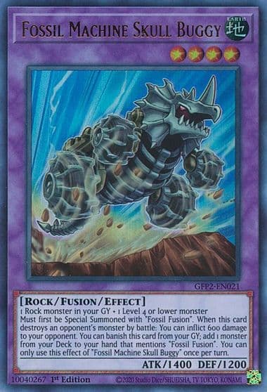 Fossil Machine Skull Buggy Ghosts From the Past: The 2nd Haunting Yu-Gi-Oh! card